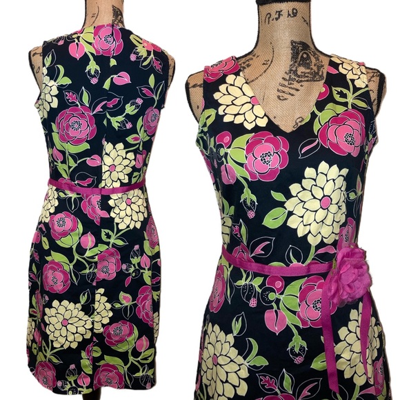 GUC Elementz Blooming Flowers Formal Sheath Dress - Picture 3 of 8